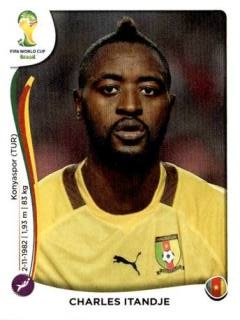 Charles Itandje – FIFA World Cup 2014 Brazil, Nr. 91