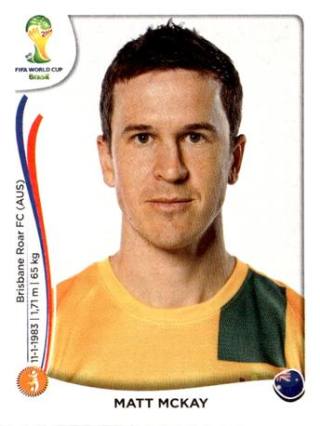 Matt McKay – FIFA World Cup 2014 Brazil, Nr. 175