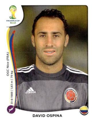 David Ospina Ramírez – FIFA World Cup 2014 Brazil, Nr. 186