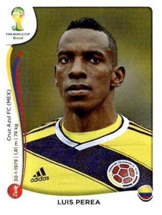 Luis Amaranto Perea – FIFA World Cup 2014 Brazil, Nr. 189