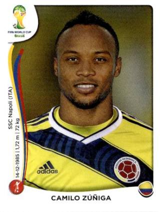 Juan Zúñiga – FIFA World Cup 2014 Brazil, Nr. 191