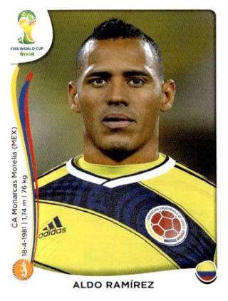 Aldo Ramírez – FIFA World Cup 2014 Brazil, Nr. 192