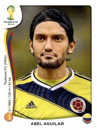 Abel Enrique Aguilar – FIFA World Cup 2014 Brazil, Nr. 194