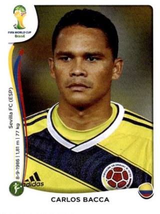 Carlos Bacca – FIFA World Cup 2014 Brazil, Nr. 198