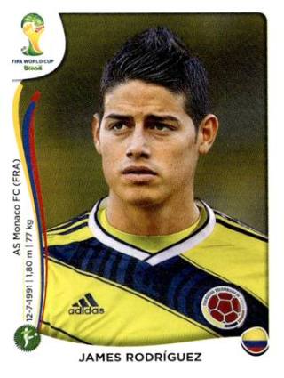 James Rodríguez – FIFA World Cup 2014 Brazil, Nr. 199