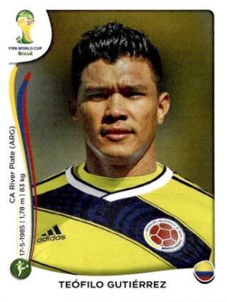 Teófilo Gutiérrez – FIFA World Cup 2014 Brazil, Nr. 200
