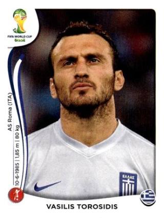 Vasilios Torosidis – FIFA World Cup 2014 Brazil, Nr. 206