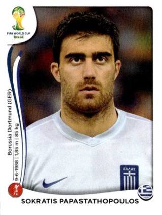 Sokratis – FIFA World Cup 2014 Brazil, Nr. 207