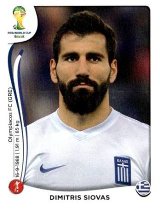 Dimitris Siovas – FIFA World Cup 2014 Brazil, Nr. 209
