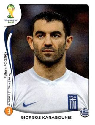 Giorgos Karagounis – FIFA World Cup 2014 Brazil, n. 213