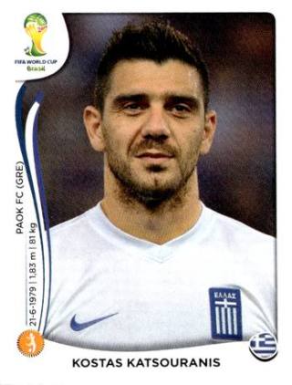 Konstantinos Katsouranis – FIFA World Cup 2014 Brazil, n. 214