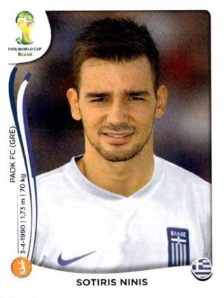 Sotirios Ninis – FIFA World Cup 2014 Brazil, Nr. 217