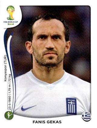 Theofanis Gekas – FIFA World Cup 2014 Brazil, Nr. 220