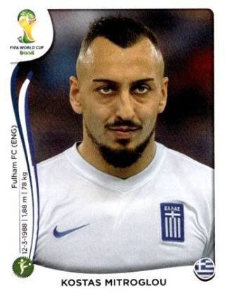Konstantinos Mitroglou – FIFA World Cup 2014 Brazil, Nr. 221