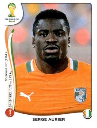 Serge Aurier – FIFA World Cup 2014 Brazil, Nr. 226