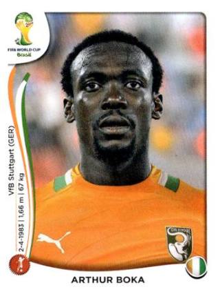 Arthur Boka – FIFA World Cup 2014 Brazil, Nr. 228