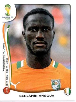 Benjamin Angoua – FIFA World Cup 2014 Brazil, Nr. 229
