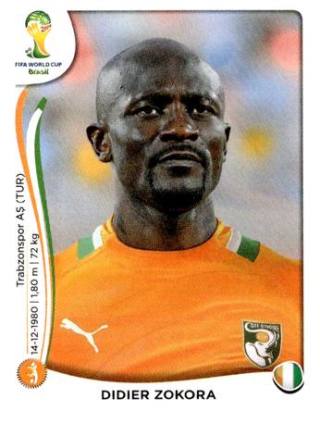 Didier Zokora – FIFA World Cup 2014 Brazil, Nr. 230