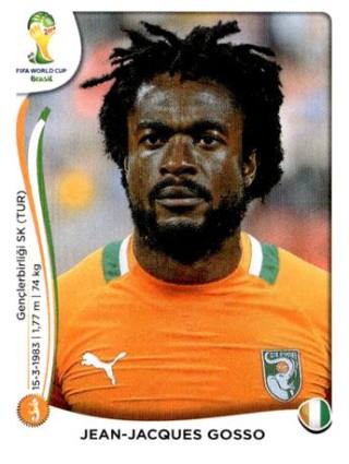 Jean-Jacques Gosso – FIFA World Cup 2014 Brazil, Nr. 233