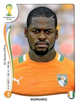 Romaric – FIFA World Cup 2014 Brazil, Nr. 235