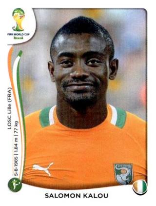 Salomon Kalou – FIFA World Cup 2014 Brazil, Nr. 237
