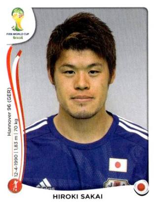 Hiroki Sakai – FIFA World Cup 2014 Brazil, Nr. 249