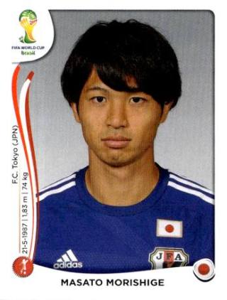 Masato Morishige – FIFA World Cup 2014 Brazil, Nr. 250