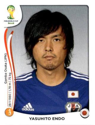 Yasuhito Endō – FIFA World Cup 2014 Brazil, Nr. 251
