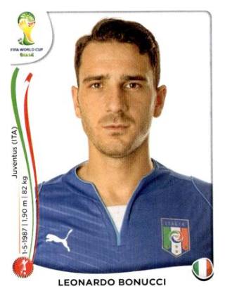 Leonardo Bonucci – FIFA World Cup 2014 Brazil, Nr. 321