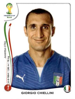 Giorgio Chiellini – FIFA World Cup 2014 Brazil, Nr. 322