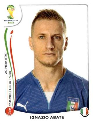 Ignazio Abate – FIFA World Cup 2014 Brazil, Nr. 323
