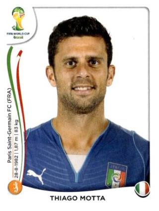 Thiago Motta – FIFA World Cup 2014 Brazil, Nr. 325