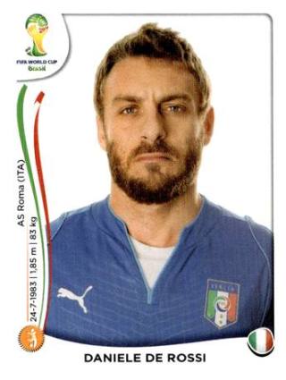 Daniele De Rossi – FIFA World Cup 2014 Brazil, Nr. 326