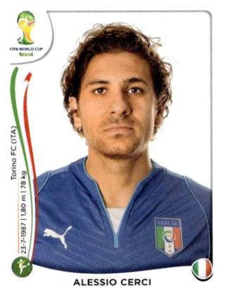 Alessio Cerci – FIFA World Cup 2014 Brazil, Nr. 332
