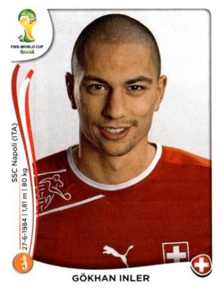 Gökhan Inler – FIFA World Cup 2014 Brazil, Nr. 346