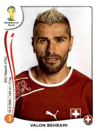 Valon Behrami – FIFA World Cup 2014 Brazil, Nr. 347