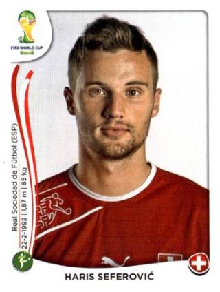 Haris Seferović – FIFA World Cup 2014 Brazil, Nr. 354