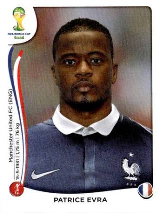 Patrice Evra – FIFA World Cup 2014 Brazil, n. 377