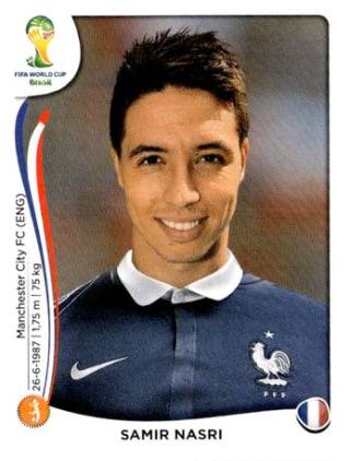 Samir Nasri – FIFA World Cup 2014 Brazil, Nr. 388