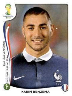 Karim Benzema – FIFA World Cup 2014 Brazil, n. 392