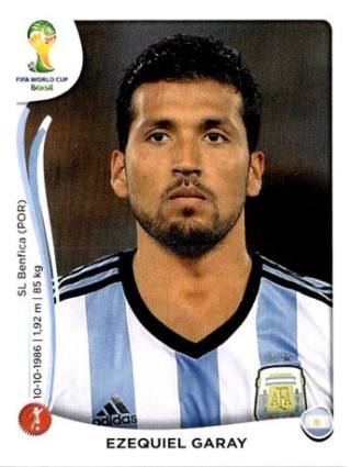 Ezequiel Garay – FIFA World Cup 2014 Brazil, Nr. 416