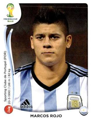 Marcos Rojo – FIFA World Cup 2014 Brazil, Nr. 419