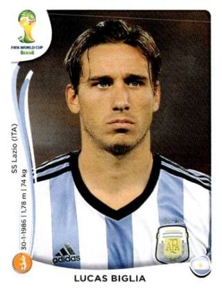 Lucas Biglia – FIFA World Cup 2014 Brazil, Nr. 420