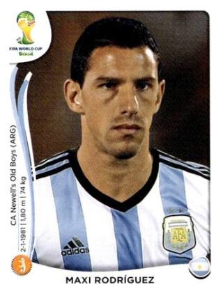 Maxi Rodríguez – FIFA World Cup 2014 Brazil, Nr. 424