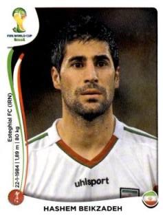 Hashem Beikzadeh – FIFA World Cup 2014 Brazil, Nr. 458