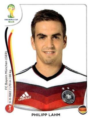 Philipp Lahm – FIFA World Cup 2014 Brazil, Nr. 491