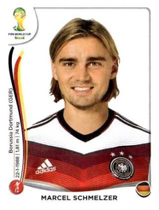 Marcel Schmelzer – FIFA World Cup 2014 Brazil, Nr. 495