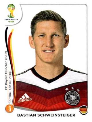 Bastian Schweinsteiger – FIFA World Cup 2014 Brazil, Nr. 497
