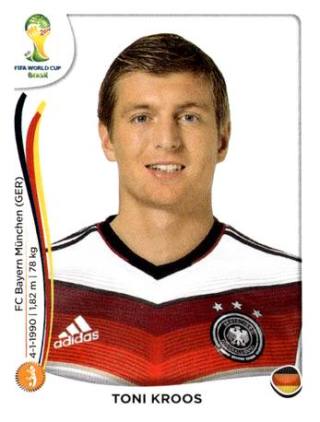 Toni Kroos – FIFA World Cup 2014 Brazil, Nr. 498