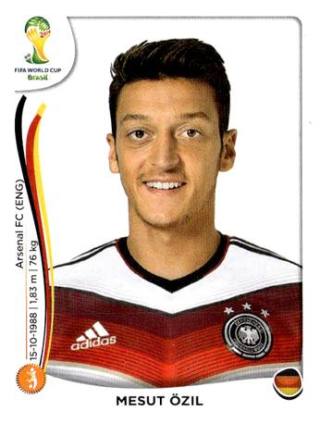 Mesut Özil – FIFA World Cup 2014 Brazil, Nr. 499